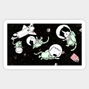 The Space Cats Sticker